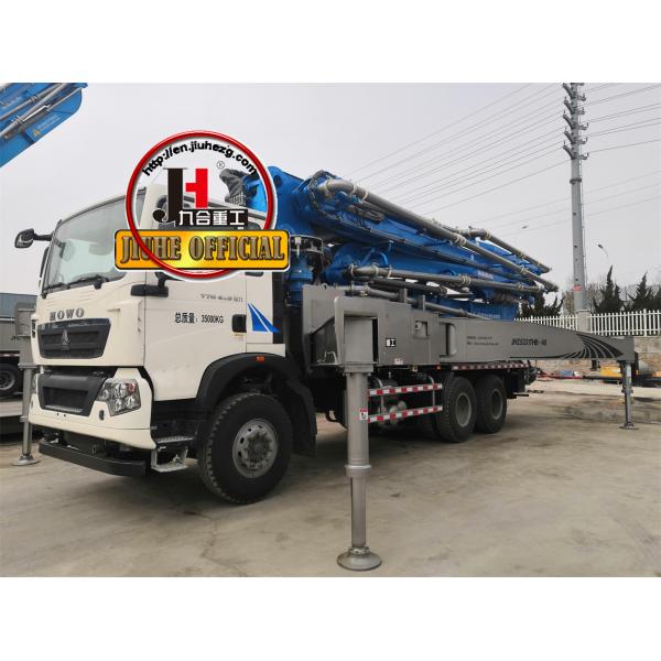 48м Бетонный насос Китай JIUHE Бетонный насос Монтируемая машина для строительства