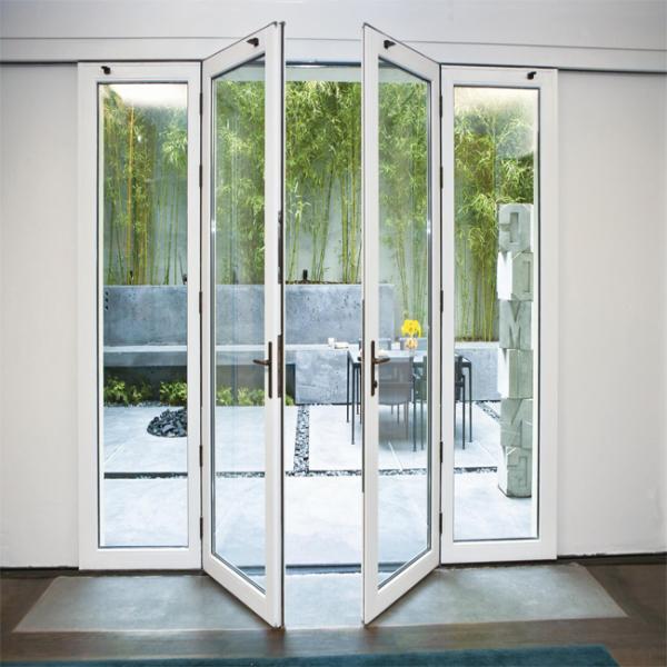 Soundproof Commercial Aluminium Doors , Interior Aluminium Sliding Patio Doors