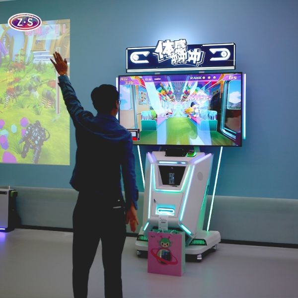 Coin-Operated Motion-Sensing Interactive Game System With Real Time Motion Tracking