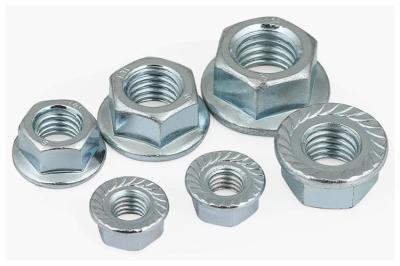 Carbon steel Hexagonal Flange Nuts