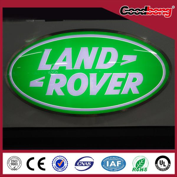 Professional outdoor car logo supplier, custom led acrylic&ABS car logo and their names