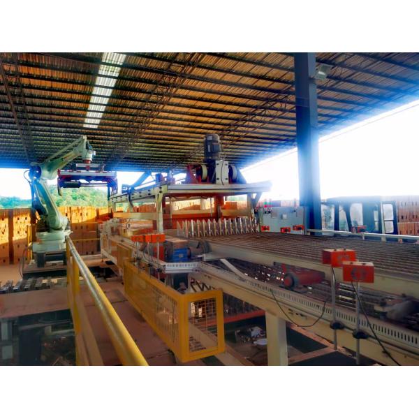 10000-20000 промышленное предприятие кирпича машины упаковки кирпича PCS 35KW