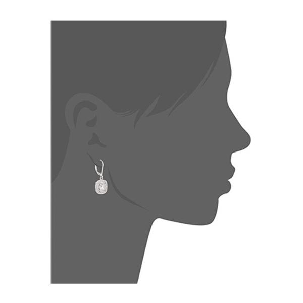 Customized 925 Sterling Silver Jewelry Earrings Round Cubic Zirconia Hoop Earrings