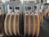 ligne de transmission en nylon de la poulie 80kN conducteur Stringing Blocks OD660mm