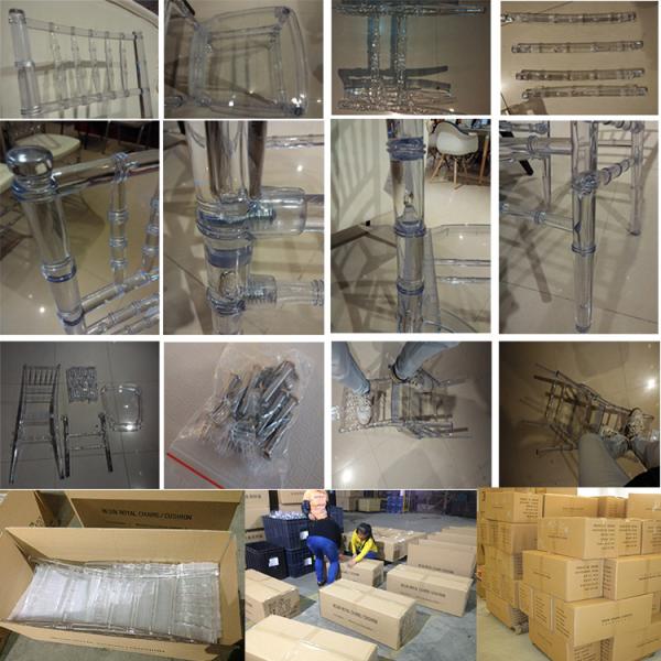 Соедините стулья банкета свадьбы с разборкой штабелированной валиком 40x40x92cm