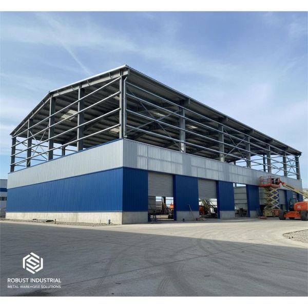 Customizable Steel Structure Warehouse with 50-Year Lifespan and Snow Load Adaptability