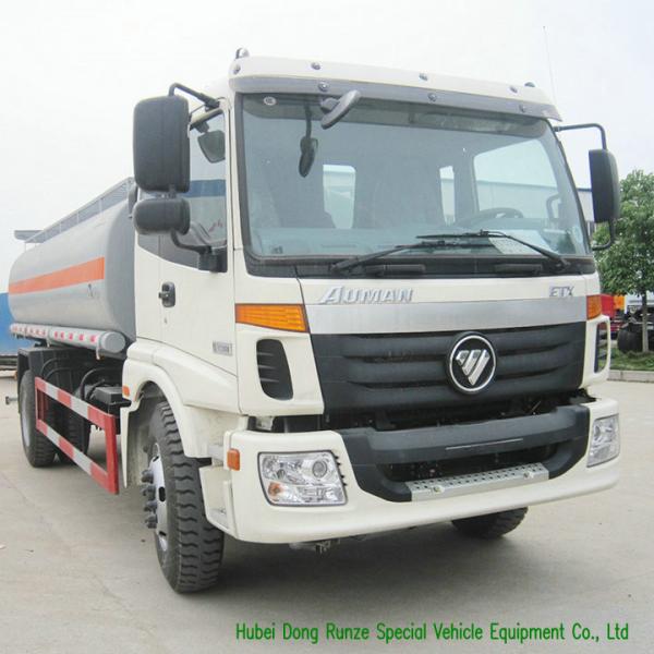 FOTON AUMAN Fuel Delivery Truck With Stainless Steel Tank PTO Fuel Pump 12CBM
