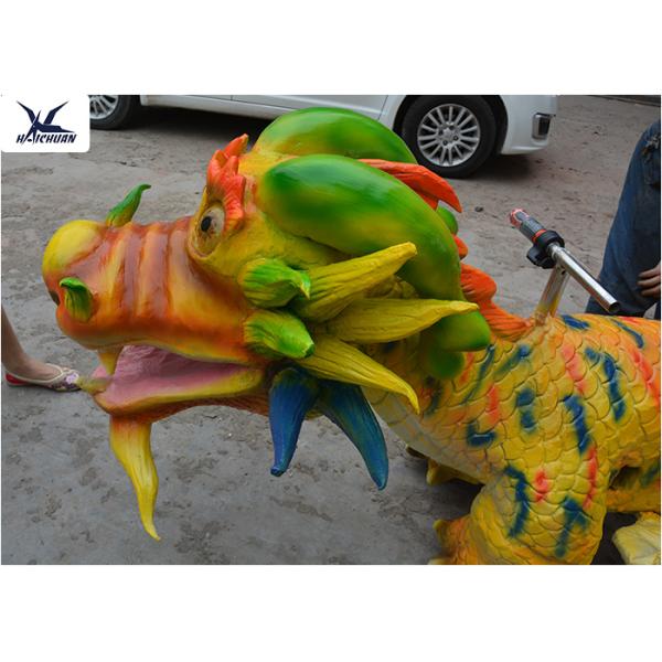 Shopping Center Atrium Simulation Dragon Motorized Animal Kids Rides Scooters