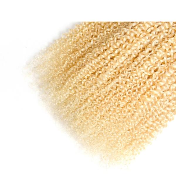 Cabelo real 3 Bundes das extensões completas do cabelo de Ombre da cabeça, Weave encaracolado do cabelo humano de Ombre