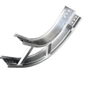 25 mm 300 mm altura do trilho lateral de alumínio galvanizado e escada de magnésio