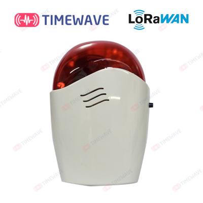 Sensor comercial LoRaWAN alarme audível e visual de 220V da monitorização ambiental