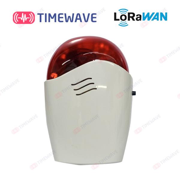Коммерчески датчик LoRaWAN сигнал тревоги 220V контроля окружающей среды слышный и визуальный