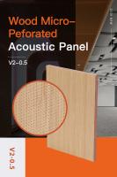 Panneaux de bois acoustiques super micro perforés absorbant le son 600x1200 1200x2400 mm