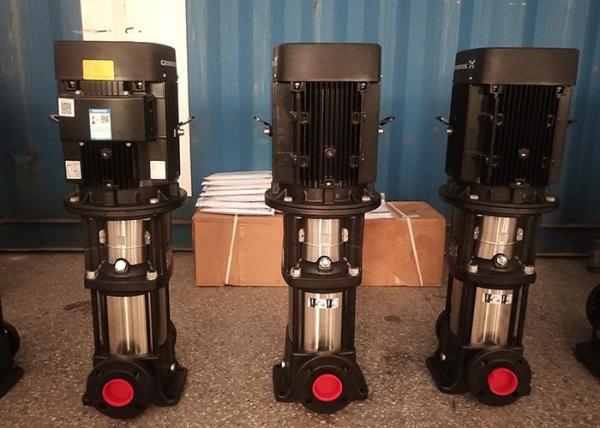 Bomba de impulsionador de vários estágios vertical de aço inoxidável da água de 304 316 Grundfos