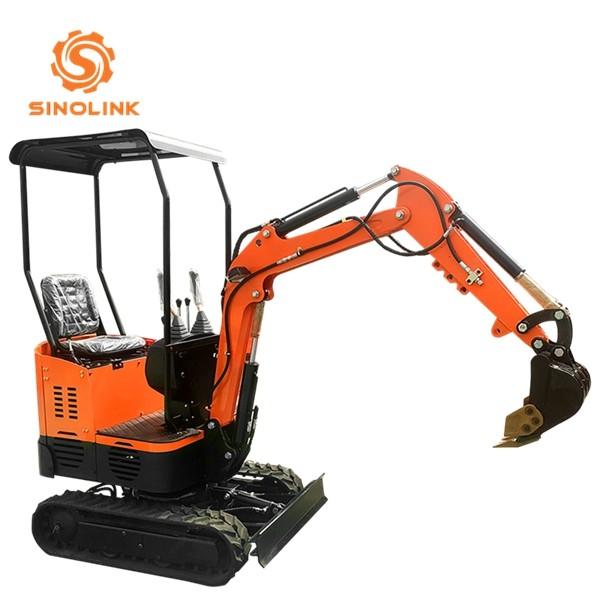 1 Ton Mini Tracked Excavator Hoe Crawler Loader Garden Farm Machine CE