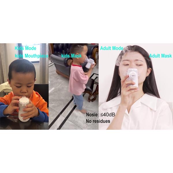 ингалятор машины Nebulizer 1.6μm до 3.3μm для кашля IP23 ≥0.28ml/Min астмы