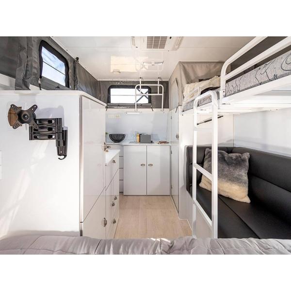 Le seul double poids de remorque de campeur de personne de l'axe 2 varie la petite remorque d'Off Road