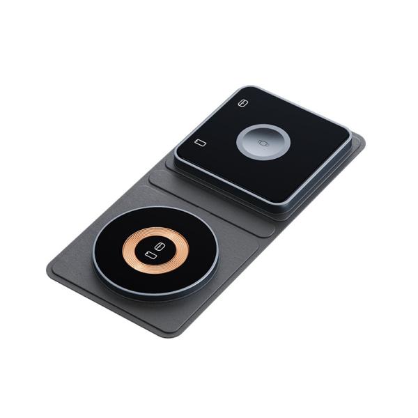 3 In 1 Multifunctional Wireless Charger For charging Earphone Watch 3w max Iphone 15w black