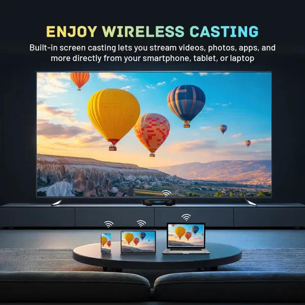 Android OS Quad Core 4K IPTV Set Top Box TV Box With Tivimate Player