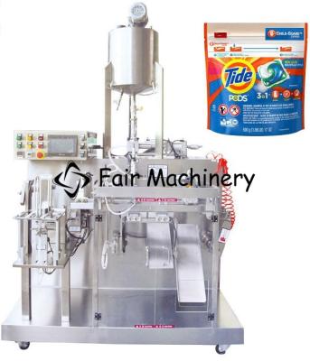 saco do bloco de Premade da máquina de enchimento do champô de 50Hz 0.6mpa para o gel 60bag/min do chuveiro