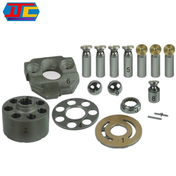 Pièces hydrauliques de pompe à piston PC30-7, matériel en laiton de pièces de