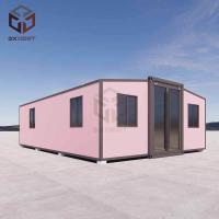 Casa de contêineres de telhado expandível com parede de sanduíche EPS