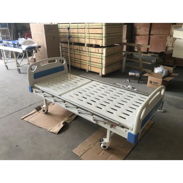 Кровати заботы железного каркаса нержавеющей стали больничная койка простой одиночной расшатанной ручной ручная