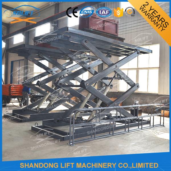 Customized Automotive Scissor Lift Villa Basement Lift For Parking