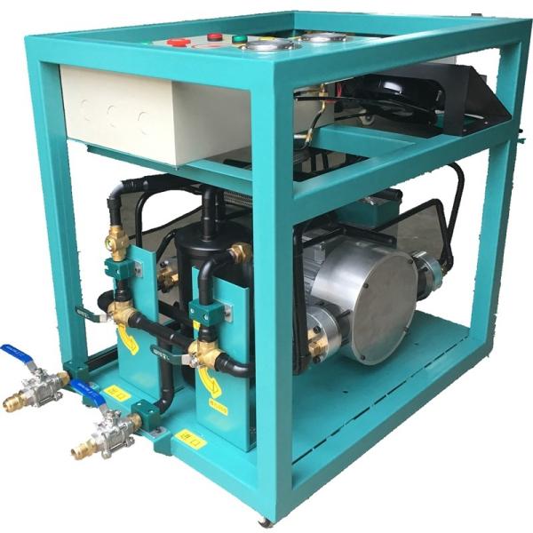 R1233zd R123 máquina de recuperação de refrigerante máquina de recarga de óleo a baixa pressão 2HP menos refrigerante