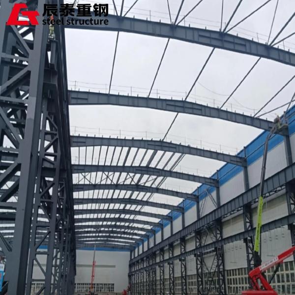 Q235 Q345 Multi Storey Steel Frame Construction For Petrochemical Transfer Station