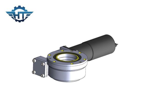 Horizontal Worm Gear Slew Drive With Motor 68000 Nm For Solar Tracking System