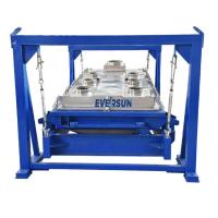 Aço inoxidável Rotex Screener Square Rotary Sieve Separator para Chips de madeira de argila