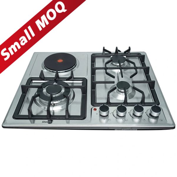 Heavy Duty 4 Burner Gas Cooktop Supplier Designed for Continuous Operation and