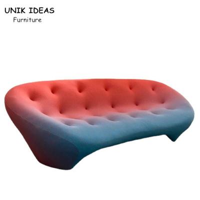 Sala de visitas tradicional Sofa Arc Shaped Decoration Reception secional 120 x 90