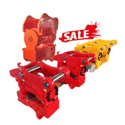 Manual Excavator Quick Coupler , Cat Tilt Coupler High Strength Steel Q345B Material