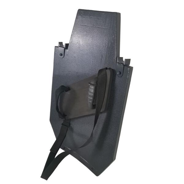 Black PE Explosion Proof Shield NIJ III Bulletproof Riot Shield