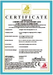 Shanghai Yasen wash equipment Co.,Ltd. Сертификации