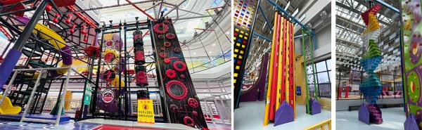 OEM Indoor Block Game Wall Panel , Interactive Play Panels For Playground