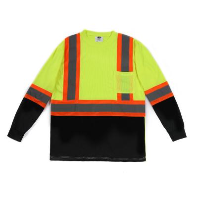 Camisas de segurança com manga longa e reflector