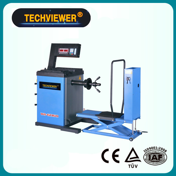 Truck Wheel Balancing Machine With tire lift Bus Tire Balancer