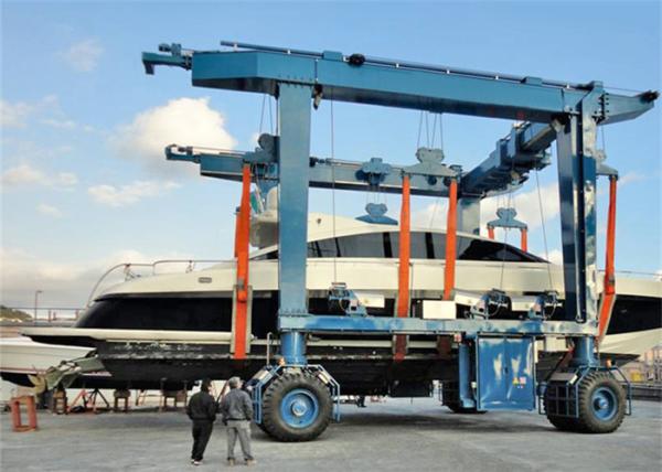 Construção naval de 10 toneladas de 500 Ton Boat Gantry Crane For