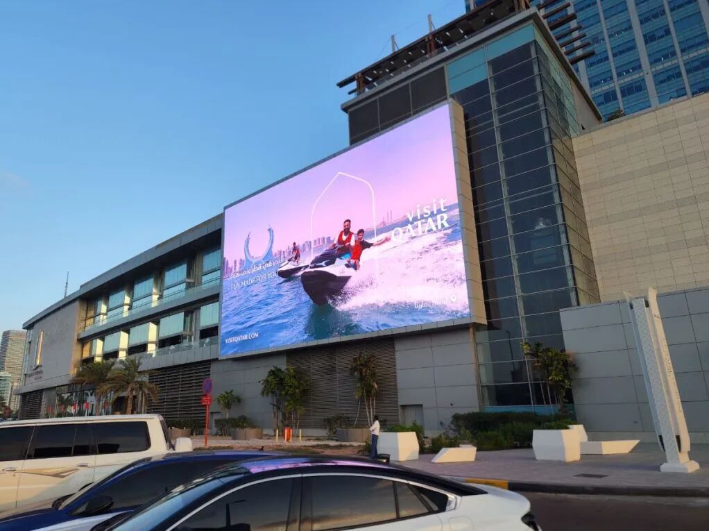 12000 Nits Outdoor Fixed Installation LED Display Screen IP66 Waterproof Dustproof