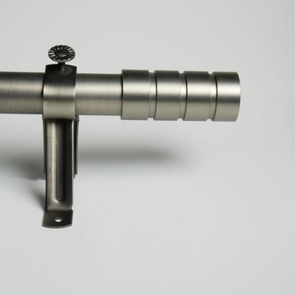 Iron Decorative 19mm 16mm Curtain Rod Finials For Dining Room