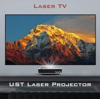 Proyector láser de 5000 lúmenes, resolución WUXGA, diseño de alcance ultracorto para cine en casa en habitaciones luminosas