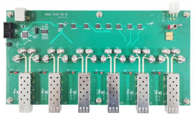 SFP28 Оценочная испытательная плата подходит для тестирования продукции на 25 Гбит/с