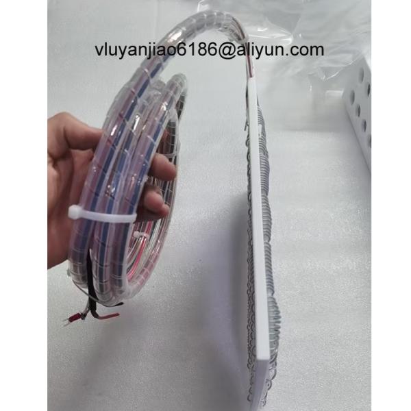 PFA Wetted Surfaces Fluorine Ground Wire Type J Thermocouple PTFE Frame Immersion Heater For ultra-pure requirement