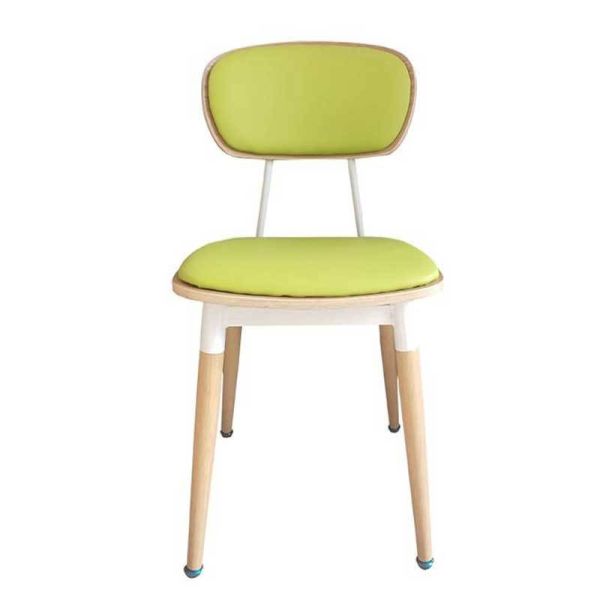 Wholesale Strong Modern Retro Industrial Iron Chairs Nordic Solid Wood Coffee Store Restaurant Chair