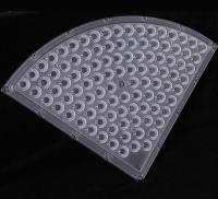 10 degrés de lumière d'inondation 3030 Lentille LED PC Optique LED pour la lumière du stade
