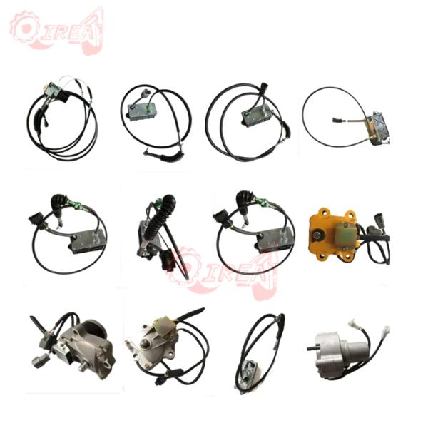 Механический экскаватор Stepper мотора SK200-6E SK230-6E мотора YT13E0108591 дросселя частей YN20S00002F1