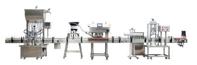 Syrup Medical Liquid Bottling And Labeling Machine GMP And CE Certificated